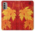 S0479 feuille d'érable Etui Coque Housse pour Motorola Moto G51 5G