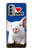 S0608 Je aime Bacon bébé mignon de porc Etui Coque Housse pour Motorola Moto G51 5G