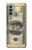 S0702 Dollars d'argent Etui Coque Housse pour Motorola Moto G51 5G