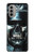 S0754 crâne soldat Etui Coque Housse pour Motorola Moto G51 5G