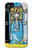 S2837 The High Priestess Vintage Tarot Card Etui Coque Housse pour iPhone 5 5S SE