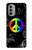 S2356 Signe de paix Etui Coque Housse pour Motorola Moto G51 5G