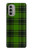 S2373 Motif vert Tartan Etui Coque Housse pour Motorola Moto G51 5G