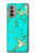 S2377 Turquoise Texture Motif imprimé Gemme Etui Coque Housse pour Motorola Moto G51 5G S2377 Turquoise Texture Motif imprimé Gemme Etui Coque Housse pour Motorola Moto G51 5G