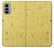 S2913 Texture de fromage Etui Coque Housse pour Motorola Moto G51 5G