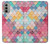 S2947 Bonbons Minimal Couleurs pastel Etui Coque Housse pour Motorola Moto G51 5G