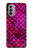 S3051 Rose Sirène écailles de poisson Etui Coque Housse pour Motorola Moto G51 5G