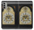 S3144 Support Antique Horloge Etui Coque Housse pour Motorola Moto G51 5G