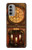 S3174 Horloge Grand-père Etui Coque Housse pour Motorola Moto G51 5G