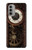 S3221 Gears steampunk Horloge Etui Coque Housse pour Motorola Moto G51 5G