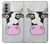 S3257 Vache Dessin animé Etui Coque Housse pour Motorola Moto G51 5G