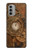 S3401 Horloge vitesse Steampunk Etui Coque Housse pour Motorola Moto G51 5G