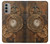 S3401 Horloge vitesse Steampunk Etui Coque Housse pour Motorola Moto G51 5G