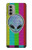 S3437 Extraterrestre Aucun signal Etui Coque Housse pour Motorola Moto G51 5G