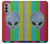 S3437 Extraterrestre Aucun signal Etui Coque Housse pour Motorola Moto G51 5G