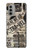 S3441 Voyage millésimé Etui Coque Housse pour Motorola Moto G51 5G