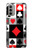 S3463 Costume Poker Carte Etui Coque Housse pour Motorola Moto G51 5G
