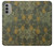 S3662 William Morris Vine Pattern Etui Coque Housse pour Motorola Moto G51 5G