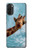 S3680 Girafe de sourire mignon Etui Coque Housse pour Motorola Moto G71 5G