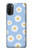 S3681 Motif de fleurs de marguerite Etui Coque Housse pour Motorola Moto G71 5G