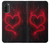 S3682 Cœur du diable Etui Coque Housse pour Motorola Moto G71 5G