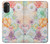 S3705 Fleur florale pastel Etui Coque Housse pour Motorola Moto G71 5G