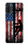 S3803 Électricien monteur de lignes drapeau américain Etui Coque Housse pour Motorola Moto G71 5G