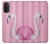 S3805 Flamant Rose Pastel Etui Coque Housse pour Motorola Moto G71 5G