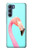 S3708 Flamant rose Etui Coque Housse pour Motorola Edge S30