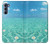 S3720 Summer Ocean Beach Etui Coque Housse pour Motorola Edge S30