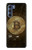 S3798 Crypto-monnaie Bitcoin Etui Coque Housse pour Motorola Edge S30