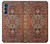 S3813 Motif de tapis persan Etui Coque Housse pour Motorola Edge S30