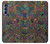 S3815 Art psychédélique Etui Coque Housse pour Motorola Edge S30