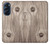 S3822 Graphique de la texture du bois imprimé Etui Coque Housse pour Motorola Edge X30
