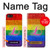 S2900 Arc en ciel LGBT Fierté lesbienne Drapeau Etui Coque Housse pour iPhone 5 5S SE