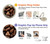 S3840 Amateurs de chocolat au lait au chocolat noir Etui Coque Housse pour iPhone 13 Pro Max