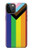 S3846 Drapeau de fierté LGBT Etui Coque Housse pour iPhone 12, iPhone 12 Pro