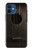 S3834 Guitare noire Old Woods Etui Coque Housse pour iPhone 12 mini