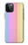 S3849 Couleurs verticales colorées Etui Coque Housse pour iPhone 12 Pro Max