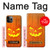 S3828 Citrouille d'Halloween Etui Coque Housse pour iPhone 11 Pro