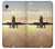 S3837 Avion Décollage Sunrise Etui Coque Housse pour iPhone XR