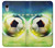 S3844 Ballon de football de football rougeoyant Etui Coque Housse pour iPhone XR