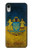 S3858 Drapeau de l'Ukraine Etui Coque Housse pour iPhone XR