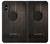 S3834 Guitare noire Old Woods Etui Coque Housse pour iPhone X, iPhone XS