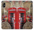 S3856 Vintage Londres Britannique Etui Coque Housse pour iPhone X, iPhone XS