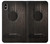 S3834 Guitare noire Old Woods Etui Coque Housse pour iPhone XS Max