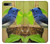 S3839 Oiseau bleu du bonheur Oiseau bleu Etui Coque Housse pour iPhone 7 Plus, iPhone 8 Plus