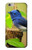 S3839 Oiseau bleu du bonheur Oiseau bleu Etui Coque Housse pour iPhone 6 6S