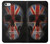 S3848 Crâne de drapeau du Royaume-Uni Etui Coque Housse pour iPhone 5C