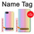 S3849 Couleurs verticales colorées Etui Coque Housse pour iPhone 5C